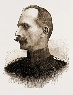 Romantic Era Artworks Drucke: Colonel Liebert