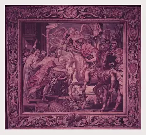 Ancient Roman Empire History Drucke: Constantine enters Rome