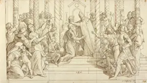 Charlemagne Coronation Drucke: The Coronation of Charlemagne