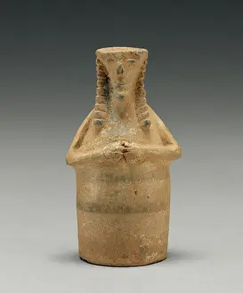 7th Century BC Pottery Drucke: Daedalic Plastic Vase