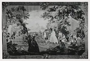 Monochromatic Artwork Drucke: Dance
