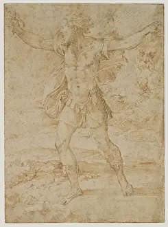 Bilder Datiert 2014 April: David mit dem Kopf des Goliath
