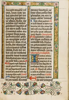 Verzierte Textseite