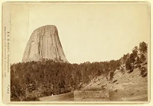 Devils Tower Wyoming Drucke: Devils Tower. Devils Tower or Bear Lodge
