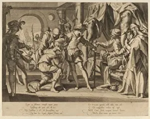 Drawings Prints Drucke: Drawings Prints, Print, Count, William, III, Holland, Permitting, Beheading, Baliff