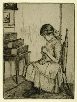 Zeichnungen Drucke, Druck, Nähstichen, Künstler, Ernest Haskell, Amerikaner, Woodstock Connecticut