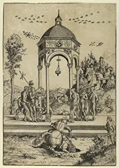 Lucas Cranach Elder Artist Drucke: Drawings Prints, Print, Marcus