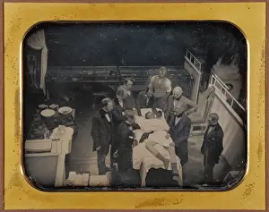 American Medical History Drucke: Early Operation Using Ether for Anesthesia