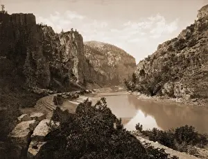 William Henry Jackson Photography Drucke: Echo Cliffs, Grand River Canyon, Colo, Jackson, William Henry, 1843-1942, Canyons