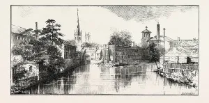 Derbysche Mühle aus dem alten Seidenhandel