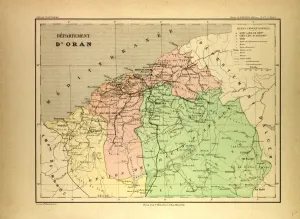 Historical City Maps Drucke: Map of Oran