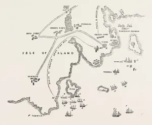 Pläne für den Angriff auf Bombarsund, 1854