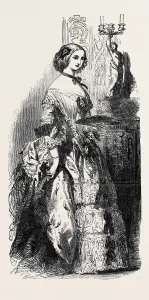 Elegant Woman Posing Drucke: Source Size = 1254 x 2479