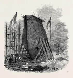 West India Docks History Drucke: Source Size = 2510 x 2626