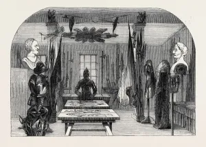 Antique Engraved Image Art Drucke: Source Size = 2526 x 1771