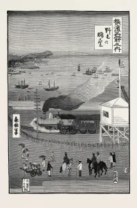 Vintage Train Transportation Drucke: Source Size = 2535 x 3762