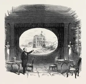 Vintage Theatre Illustration Drucke: Source Size = 2571 x 2473