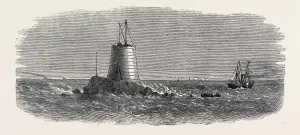 Wolf Rock Lighthouse Drucke: Source Size = 2685 x 1187