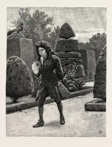 Victorian Garden Scene Drucke: Source Size = 2942 x 3786