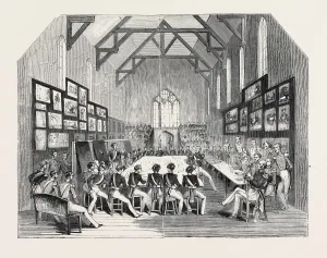 Vintage Engraved Illustration History Drucke: Source Size = 3484 x 2689