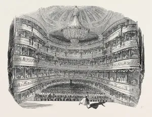 Vintage Theatre Architecture Drucke: Source Size = 3518 x 2658