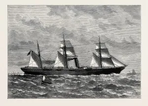Victorian Era Steamships Drucke: Source Size = 3554 x 2501