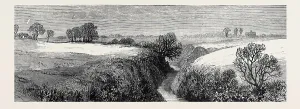 Victorian Era Hunting Scene Drucke: Source Size = 3561 x 1352