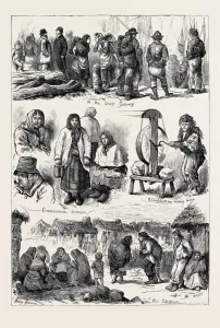 Victorian Engraving Ireland Drucke: Source Size = 3565 x 5208