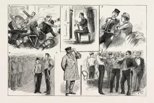 Vintage Engraved Illustration Art Drucke: Source Size = 3762 x 2483