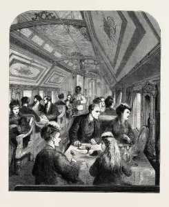 Vintage Train Transportation Drucke: Source Size = 3765 x 4528