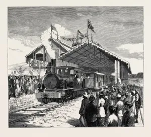 Vintage Train Transportation Drucke: Source Size = 3772 x 3351