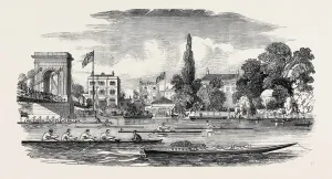 Hammersmith Bridge History Drucke: Source Size = 3876 x 2054