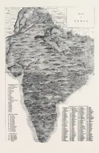 Historical Maps Of India Drucke: Source Size = 3984 x 6025