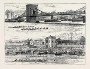 Hammersmith Bridge History Drucke: Source Size = 4974 x 3748