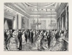 Victorian Dining Room Drucke: Source Size = 5013 x 3779