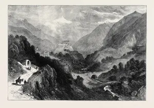 Vintage Railway Illustration Drucke: Source Size = 5171 x 3574