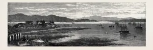 Vintage Engraved Prints Drucke: Source Size = 5778 x 1874
