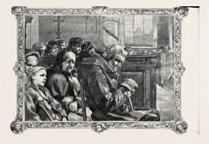 Vintage Church Illustration Drucke: Source Size = 6316 x 4268