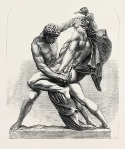 Retro Styled Engraving Image Drucke: Source Size = 2995 x 2556