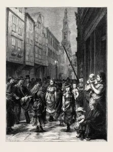 Victorian London Engraving Drucke: Source Size = 3748 x 4971