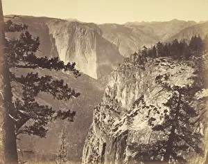 Yosemite Valley Landscape Photography Drucke: [First View of the Valley]