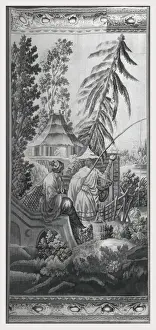 Fishing Village Artwork Drucke: Fishermen
