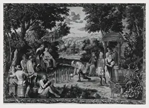 Classic Board Games Drucke: Game ninepins