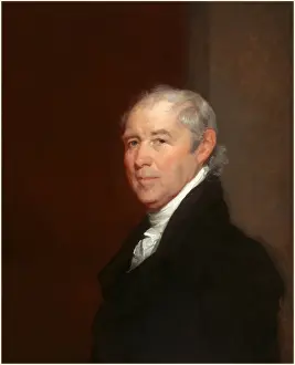 Gilbert Stuart Artist Drucke: Gilbert Stuart, Benjamin Tappan, American, 1755-1828, 1814, oil on wood