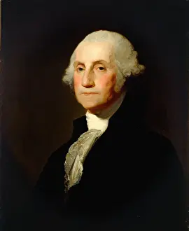 Gilbert Stuart Artist Drucke: Gilbert Stuart, George Washington, American, 1755-1828, c. 1803-1805, oil on canvas