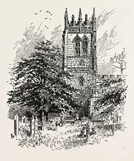 UK Landmarks Drucke: Gresford: the Tower