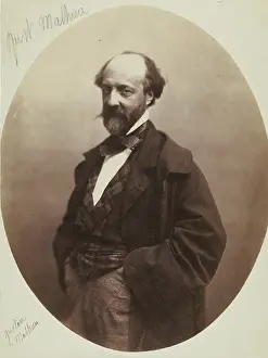 Felix Nadar Portraits Drucke: Gustave Mathieu