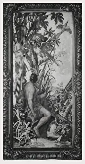 Monochromatic Artwork Drucke: Hunter