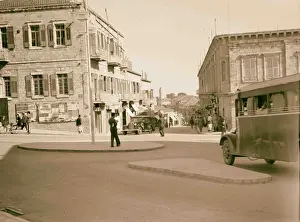 Historic Jerusalem Landmarks Drucke: Jaffa Road Jerusalem Looking down general Post