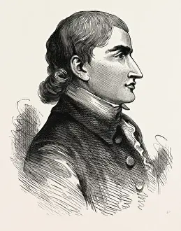 Founding Father Usa Drucke: JOHN JAY (From a Print published in 1783), He was an American statesman, Patriot